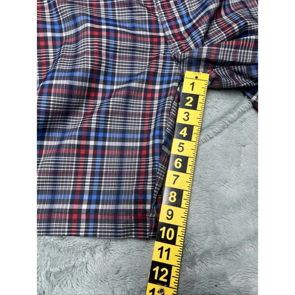 Callaway Golf Shorts Plaid Check Multicolored Men's 40 Pockets Chinos